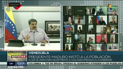 Venezuela: Maduro llama a la unidad para defender la soberanía