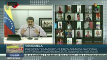 Maduro: Fuerzas Armadas están para defender a Venezuela