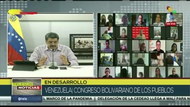 Nicolás Maduro participa en el Congreso Bolivariano de los Pueblos