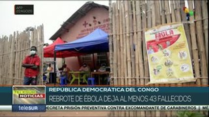 La OMS manifiesta preocupación por rebrote del ébola en el Congo