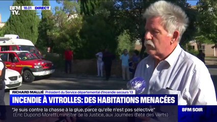 Tải video: Incendie à Vitrolles: le président du SDIS 13 annonce que 