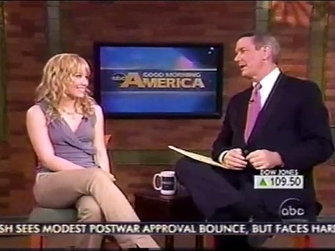 Hilary Duff - Interview on Good Morning America 2003 (HQ)
