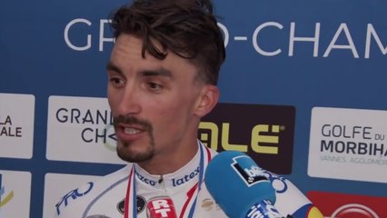 Championnat de France 2020 - Julian Alaphilippe : "À la fin, je ne pouvais pas faire grand chose de plus !"