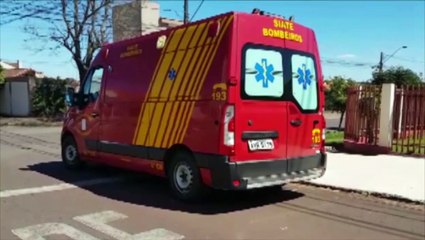 Idoso de 86 anos fica ferido ao sofrer queda