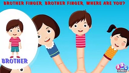 The Finger Family Nursery Rhyme - Daddy Finger Family Animation Rhymes Songs