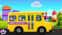 Wheels On The Bus - Wheels On The Bus Go Round and Round Nursery Rhyme