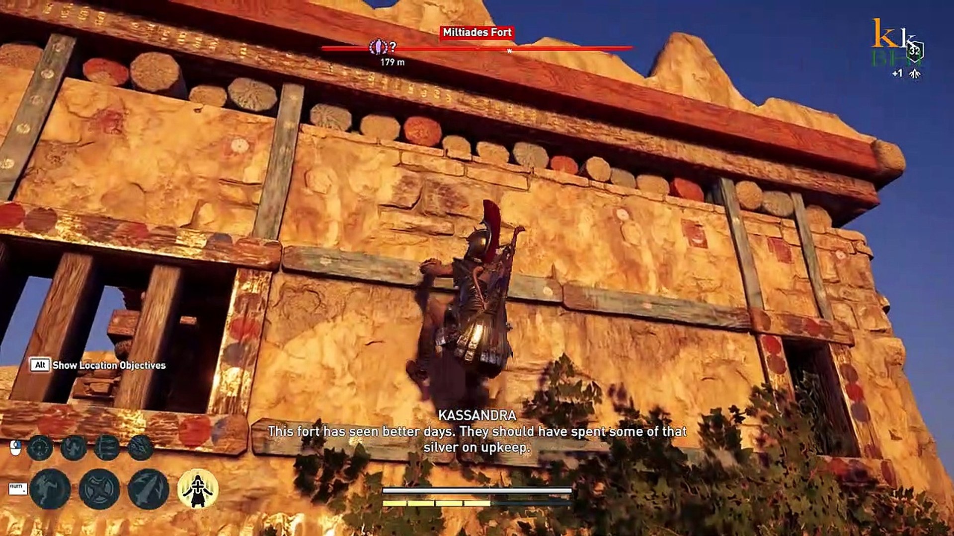 ⁣Assassins Creed Odyssey gameplay part Miltiades Fort