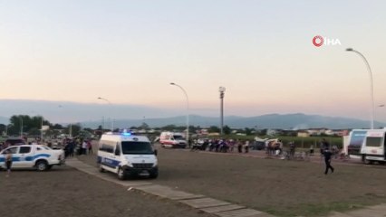 Serinlemek için girdiği deniz sonu oldu