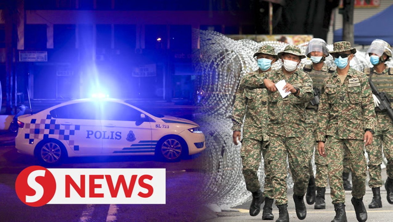 Police, army will be there during Hari Raya to enforce conditional MCO, says minister