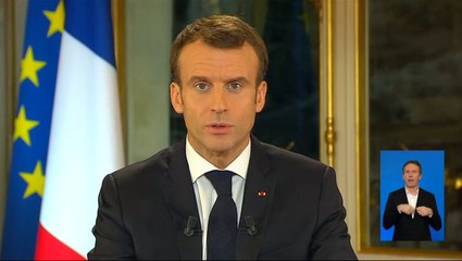 Macron to speed up tax cuts, raise wages at 'historic time' for France