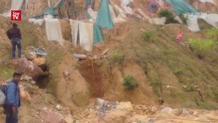 Mini mudslide gives the jitters to residents