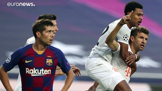 Ligue des champions : le Bayern Munich écrase le FC Barcelone