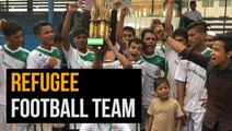 The first Rohingya refugee national football team