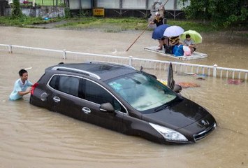More Typhoon Soudelor destruction in China and Taiwan