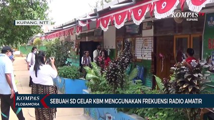 Sebuah SD Gelar KBM Menggunakan Frekuensi Radio Amatir