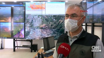 İzmir'deki Yangın Yönetim Merkezi 24 saat görevde | Video