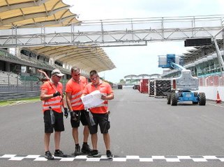 Gearing up for the Malaysian F1 GP