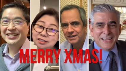 Philippines’ biggest tycoons present to you Christmas song