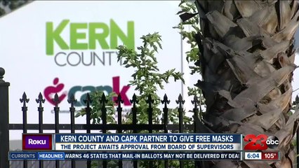 CAP-K and Kern County await approval of program that provides masks to low-income families