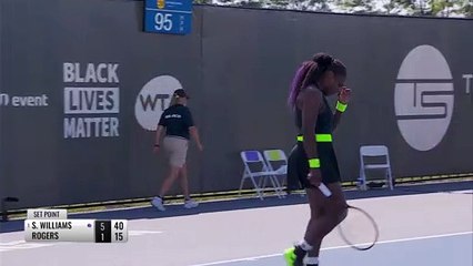 Serena beaten by Rogers in Kentucky