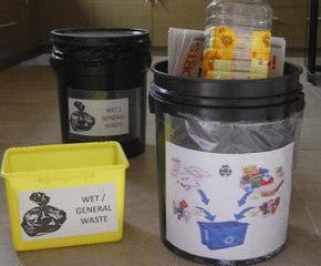 Managing waste from the home