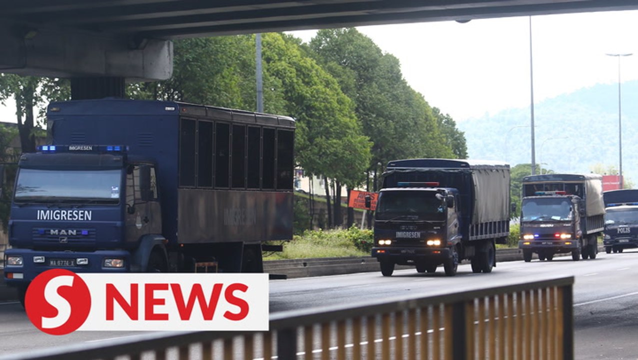 Immigration detains 1,368 illegals after Kuala Lumpur Wholesale Market raid Monday (May 11)