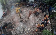 Residents survive in Mumbai's collapsed building tragedy