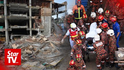 Gombak Integrated Transport Terminal car park collapses, three hurt