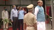 Independence Day: Rajnath Singh hoists national flag