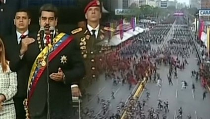 Speech by Maduro cut off, soldiers seen running amidst reported explosion