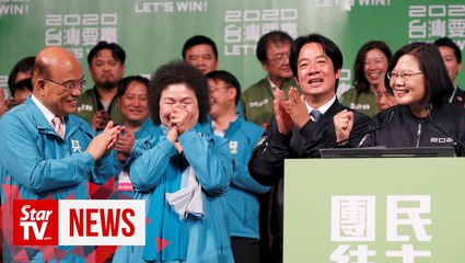 Taiwanese President wins by landslide in stinging rebuke to China