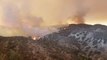 Holy Fire rages near California's Lake Elsinore