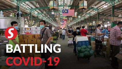 Wholesale market now cleaner and roomier after sanitation exercise and raids