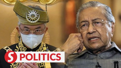 Dr M responds to King's royal address about politicking