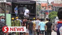 Immigration raid against illegal migrants in PJ Old Town