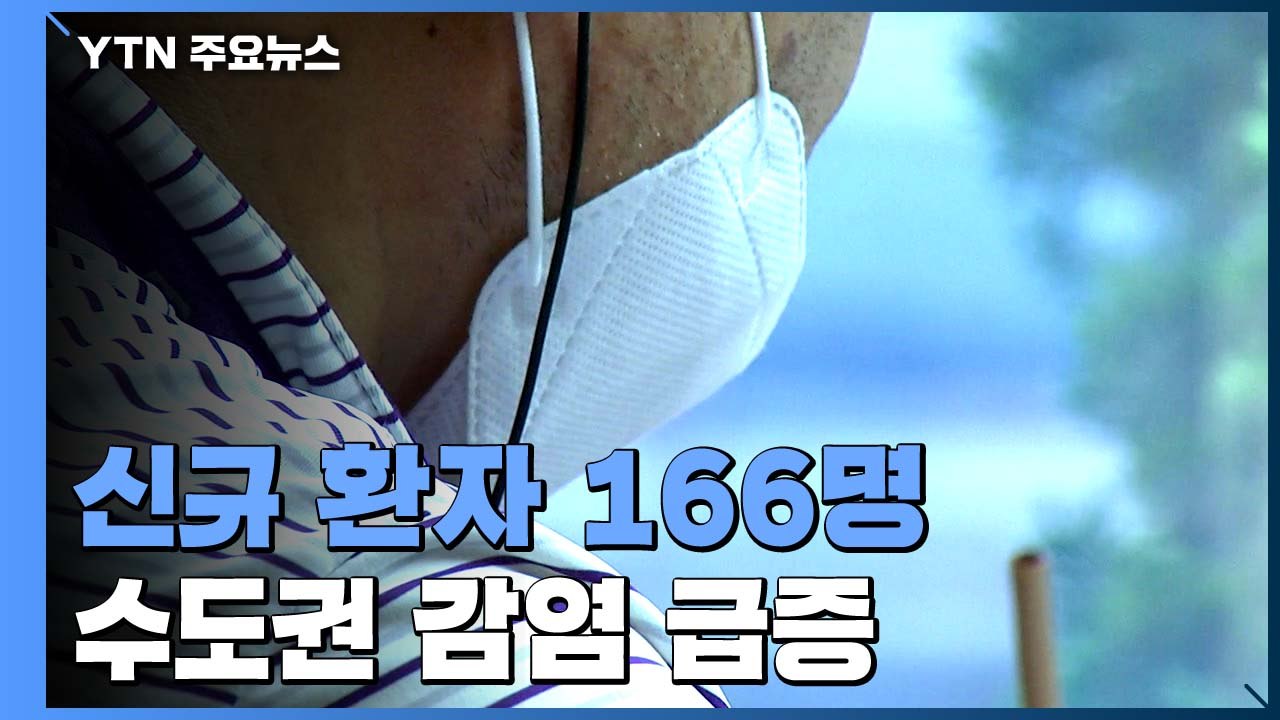 신규 환자 166명·수도권 145명...'재유행' 우려 속  거리 두기 단계 조정 할...