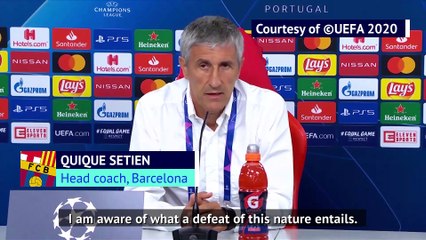 Setien knows his Barca job is on the line