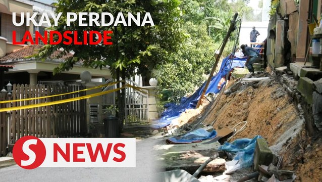 Seven families in Ampang forced to relocate when retaining wall collapses