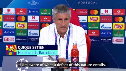 Setien knows his Barca job is on the line