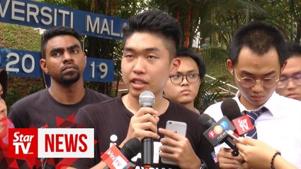 Our free speech is being suppressed, says UM student over police report