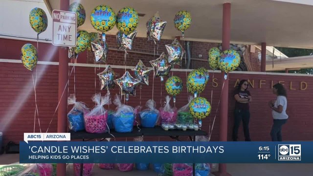 Candle Wishes celebrates birthdays for children