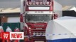 British police find 39 bodies in truck container