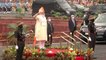 Independence Day: PM Modi inspects Guard of Honour at Red Fort