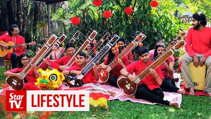 Cultural mash-up: When a sitar ensemble ushers in CNY
