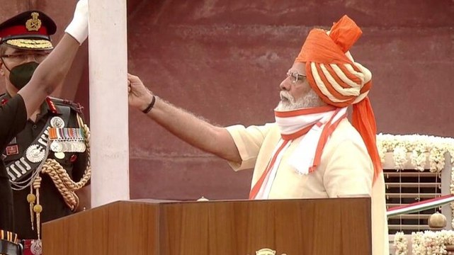 Independence Day: PM Narendra Modi unfurls national flag at Red Fort