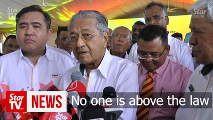 Dr M: I'd be in jail too if I broke any laws