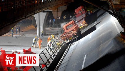 Three dead in China bridge collapse