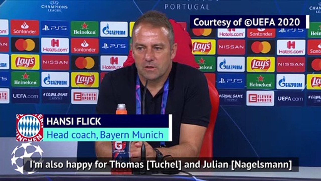 Flick happy to see German coaches in the Champions League semi-finals