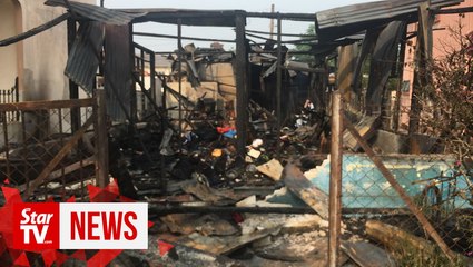 Cops nab three for burning home in Buntong