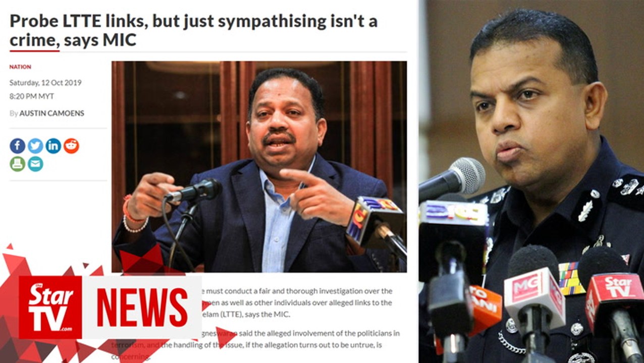 Don't confuse plight of Tamils in Sri Lanka with LTTE, says Bukit Aman